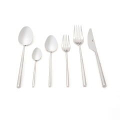 Gloria Sade 36 Parça Çatal Kaşık Bıçak Seti - Gri