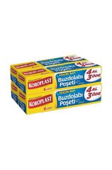 Koroplast Buzdolabı Poşeti Küçük Boy 20*30 4 Al 3 Öde
