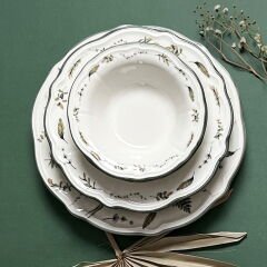 Kitchen Clara 24 Parça Yemek Takımı - Renkli