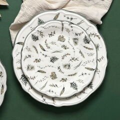 Kitchen Clara 24 Parça Yemek Takımı - Renkli