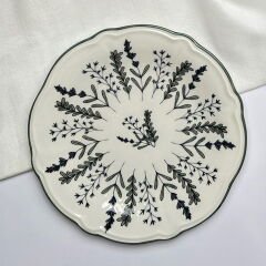 Kitchen Fragile 24 Parça Yemek Takımı - Renkli