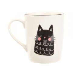 Kitchen Cutie Cat Desenli Kupa - Renkli - 290 ml