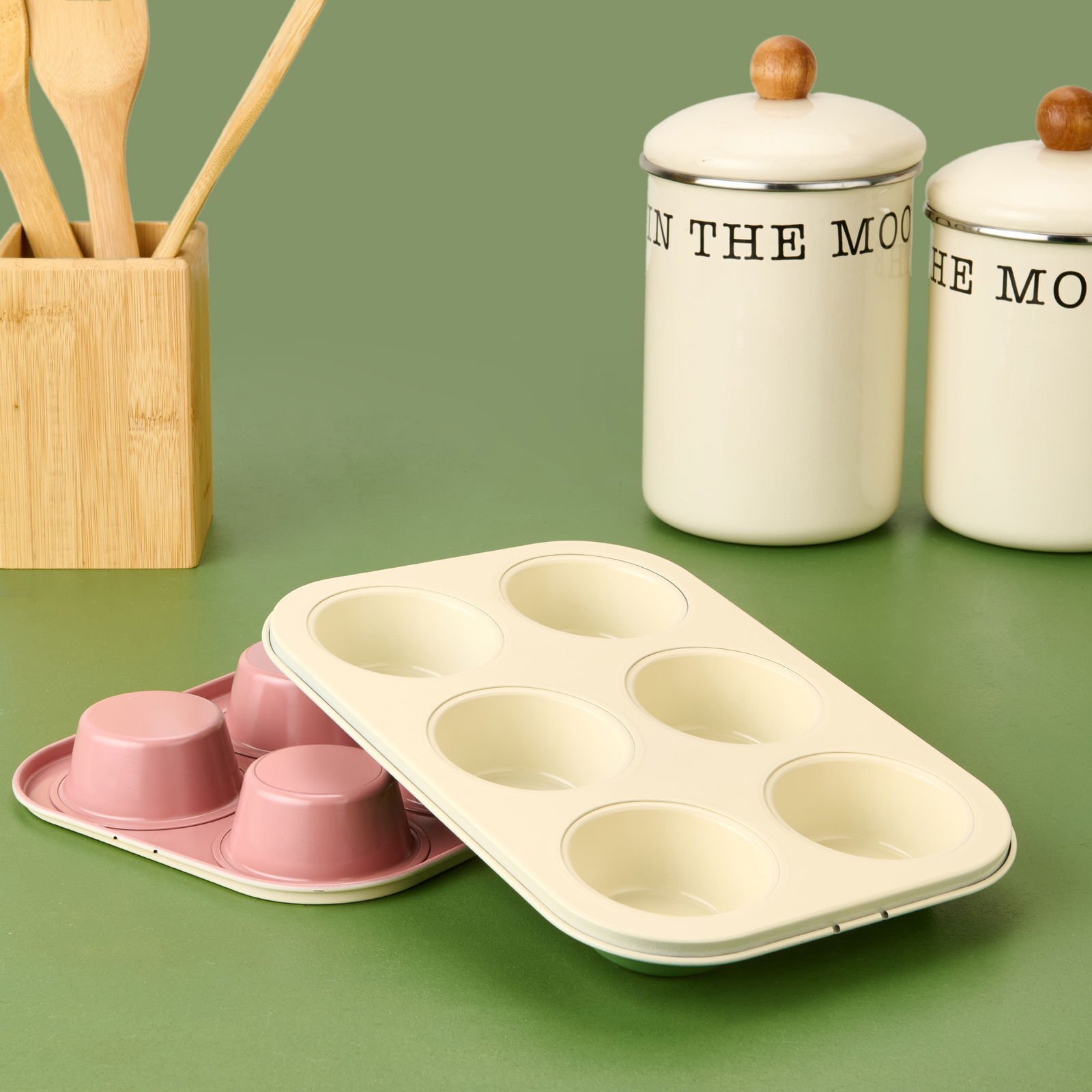 Houseware 6'lı Muffin Kalıbı - Asorti