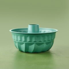 Houseware Borulu Yapışmayan Kek Kalıbı - Turkuaz - 25x10 cm