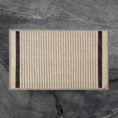 Soft Linya 2'li Banyo Paspası - Ekru - 60x100 cm + 50x60 cm