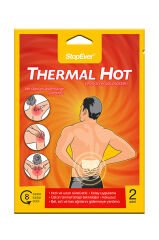 Stopever Thermal Hot Sıcak Terapi Plasteri 2'li