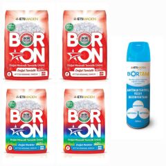 DOĞAL TOZ ÇAMAŞIR DETERJANI RENKLİLER VE  BEYAZLAR İÇİN 104 YIKAMA 16 KG+  1 ADET BORTAM DEZENFEKTAN