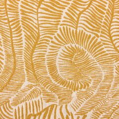 Soft Yaprak Desenli Çift Kişilik Yatak Örtüsü - Sarı - 225x250 cm