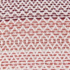 Soft Vita Tek Kişilik Pike - Ekru / Kiremit - 160x230 cm
