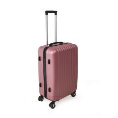 Travel Line Orta Boy ABS Valiz - Gülkurusu - 66x45x26 cm