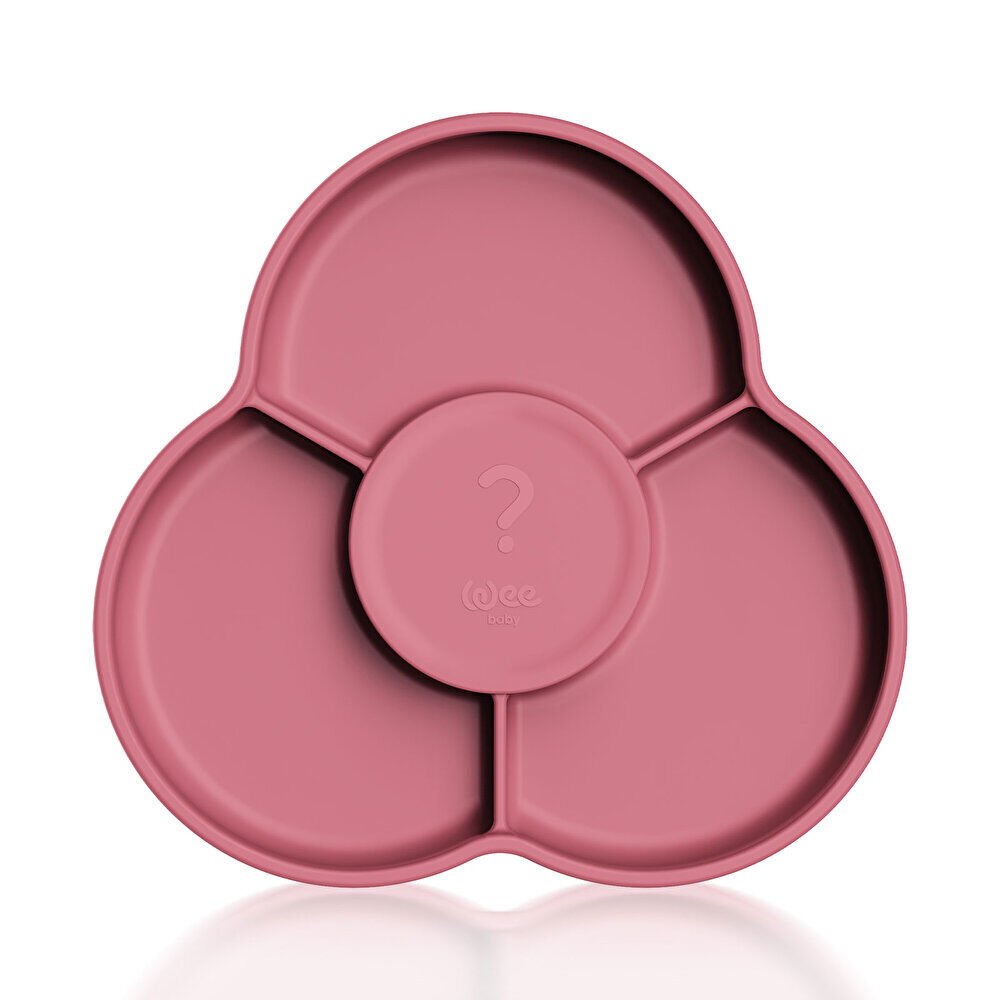 Silikon Sürpriz Tabak Pembe 1 Adet