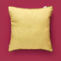 Soft Lucia Alis Kırlent - Yeşil / Sarı - 40x40 cm