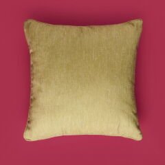 Soft Lucia Alis Kırlent - Yeşil / Sarı - 40x40 cm