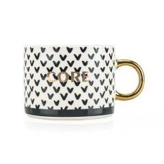 Kitchen New Bone Love Desenli Kupa - Renkli - 345 ml