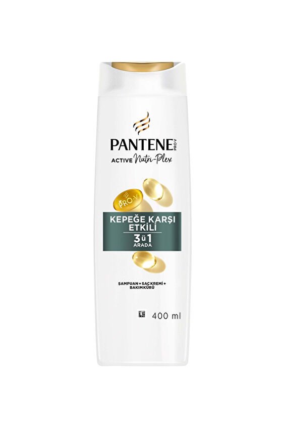 Pantene Kepeğe Krşı Etkili 3+1 400 ml Şampuan