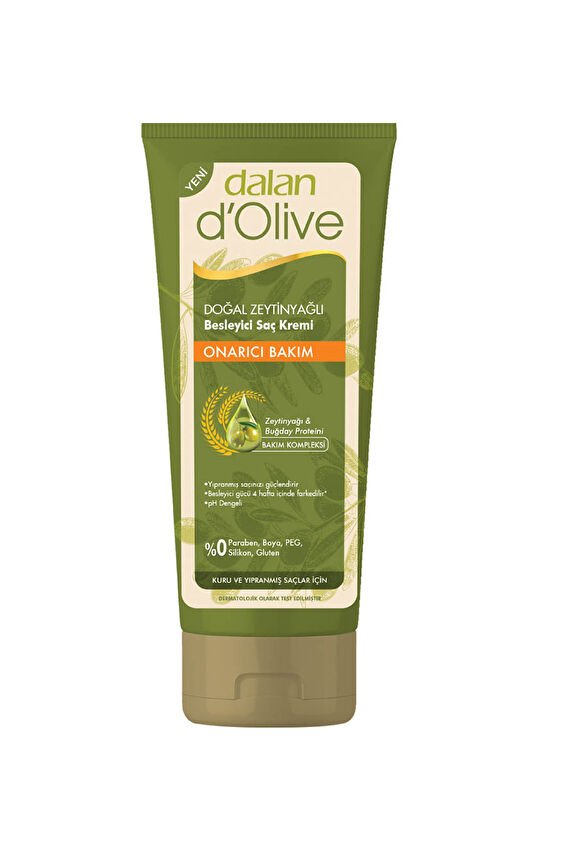 Dalan D'Olive 200Ml Zeytinyağlı Saç Kremi