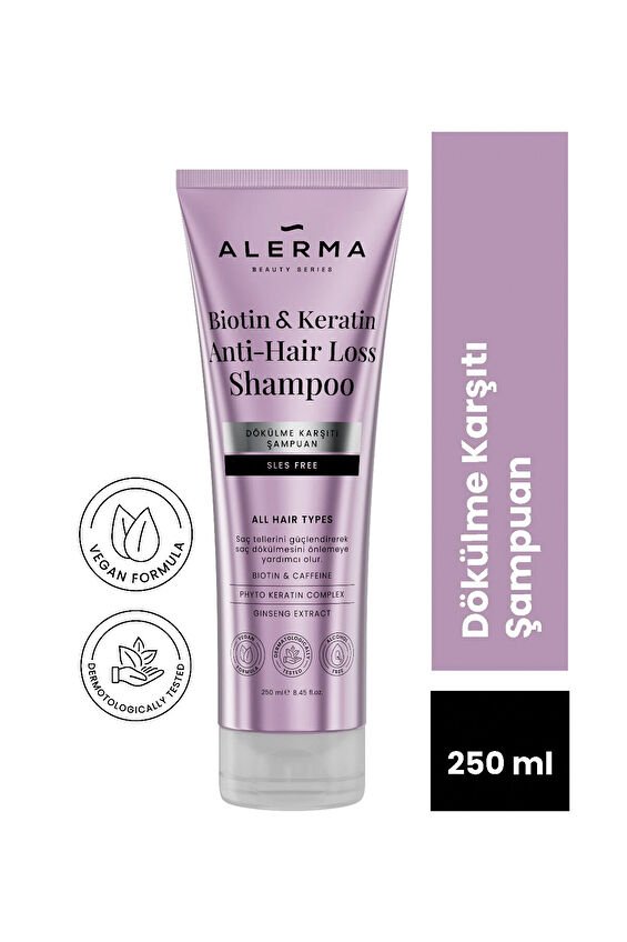 Alerma Dökülme Karşıtı 250 ml Şampuan