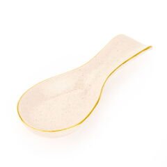 Seramik Kaşık Altlığı – Krem – 25,5 cm