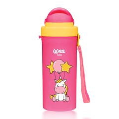 896 Wee Baby Pipetli Bardak Pembe 300ml 1 Adet