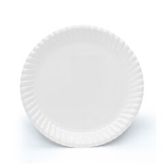 Roll-Up Party Dreams Karton Tabak Beyaz 10'lu 22 Cm