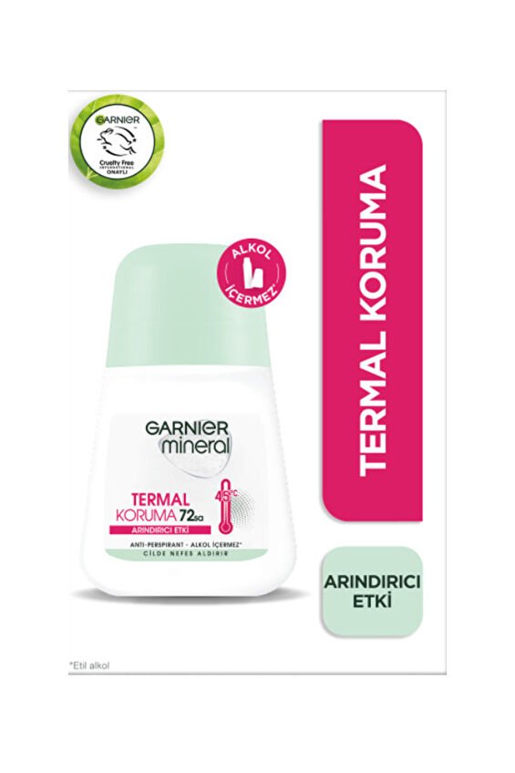Garnier Mineral Roll-On Termal Koruma Kadın 50 ml