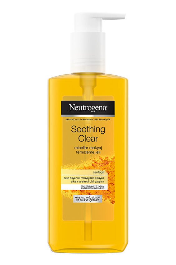 Neutrogena Soothing Clear Micellar Yüz Temizleme Jeli 200 ml