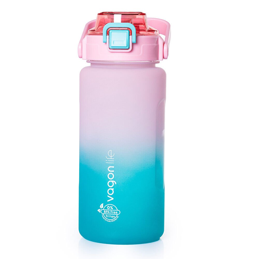1500 ml Tritan Matara Pembe-Yeşil 1 Adet