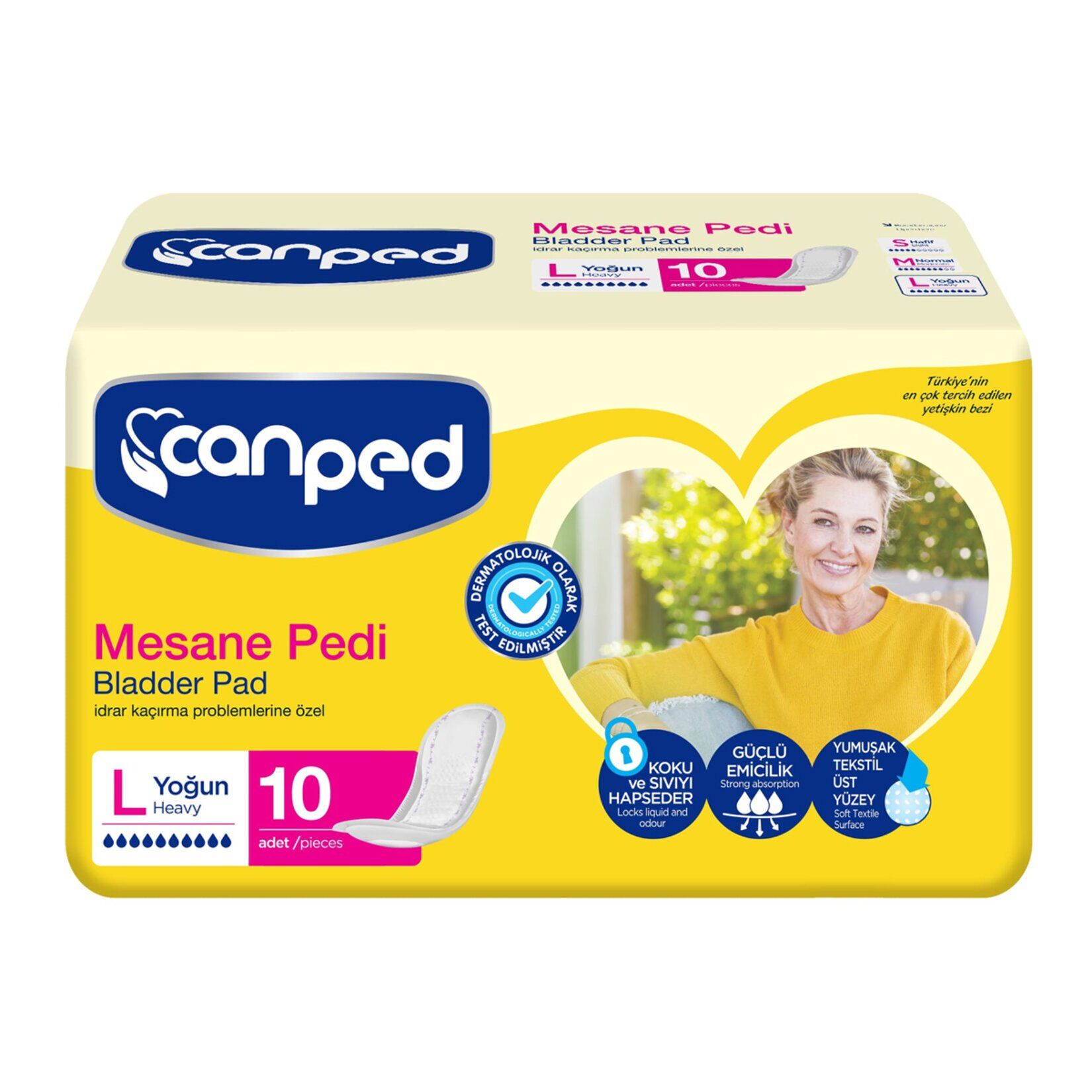 Canped Mesane Pedi Yoğun 10'lu