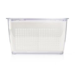 Süzgeçli Saklama Kabı - Beyaz - 9 lt