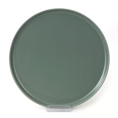 Keramika Nordic Servis Tabak Yeşil / Gri 25 Cm