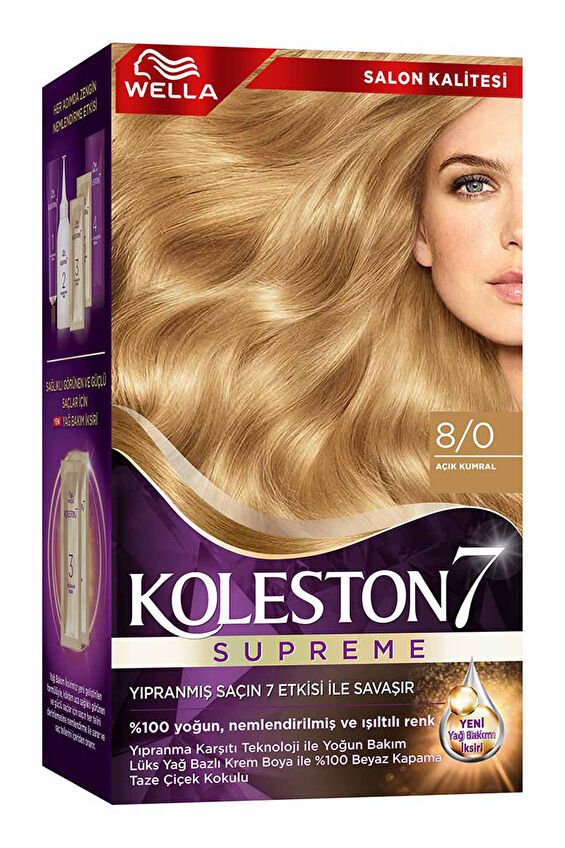 Koleston Saç Boyası 8/0 Açık Kumral