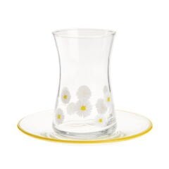 Fiona 12 Parça Çay Seti - Şeffaf - 170 ml