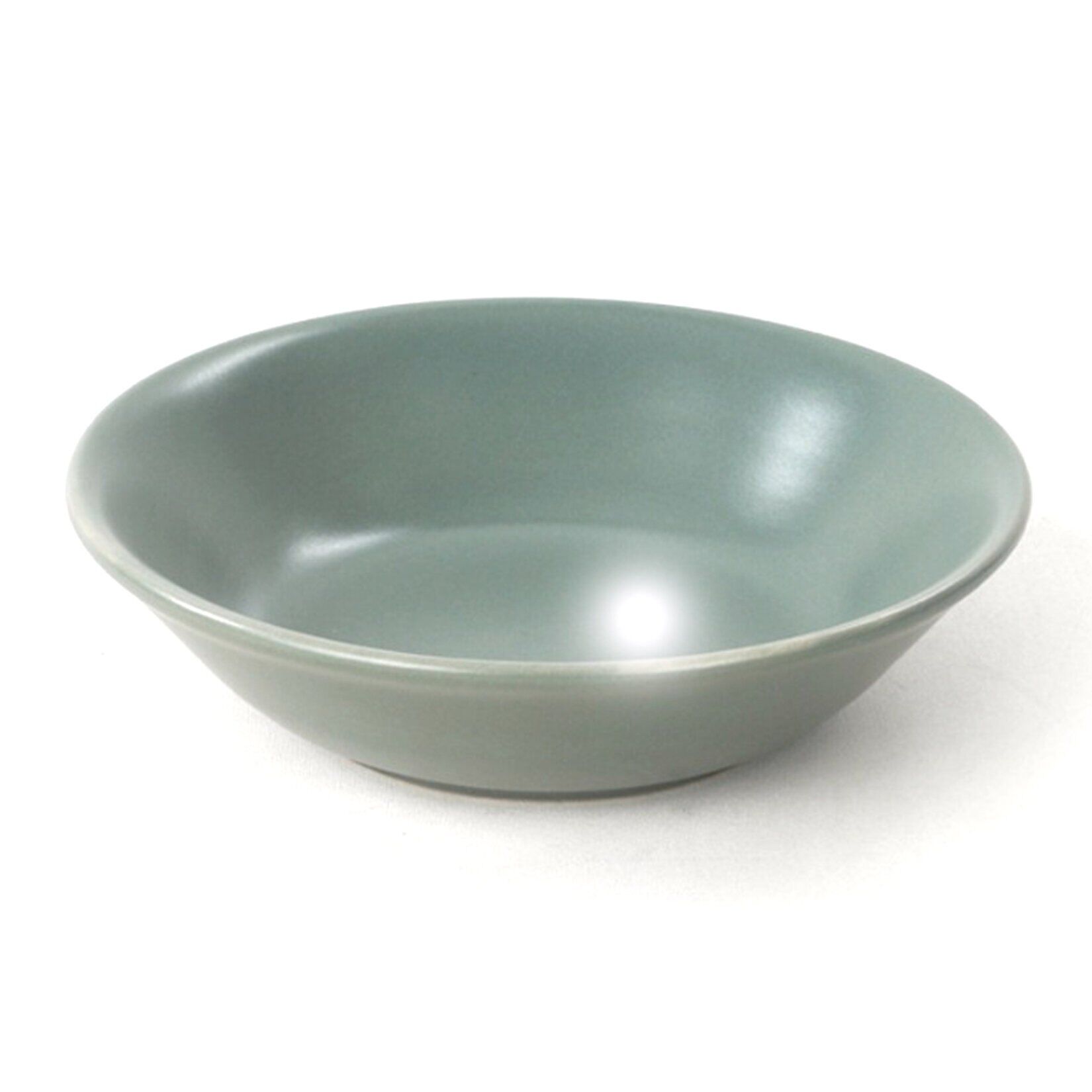 Keramika Nordic Yemek Tabağı Yeşil / Gri 20 Cm