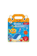 Lino Tekrar Tekrar Kullanılabilen İlk Sticker Kitabım Ocean Anımals