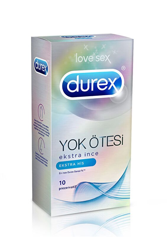 Durex Prezervatif Yok Ötesi Extra His 10'lu