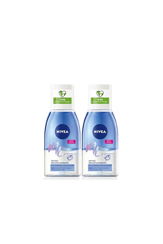 Nivea Visage Göz Makyaj Temizleyici 125 ml + 125 ml