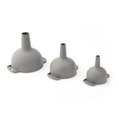 3'lü Süzgeçli Huni Seti - Asorti