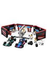 Lego City F1 Garaj AMG ve Alpine 60444