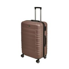 Travel Star Büyük Boy ABS Valiz - Platin - 76x52x30 cm