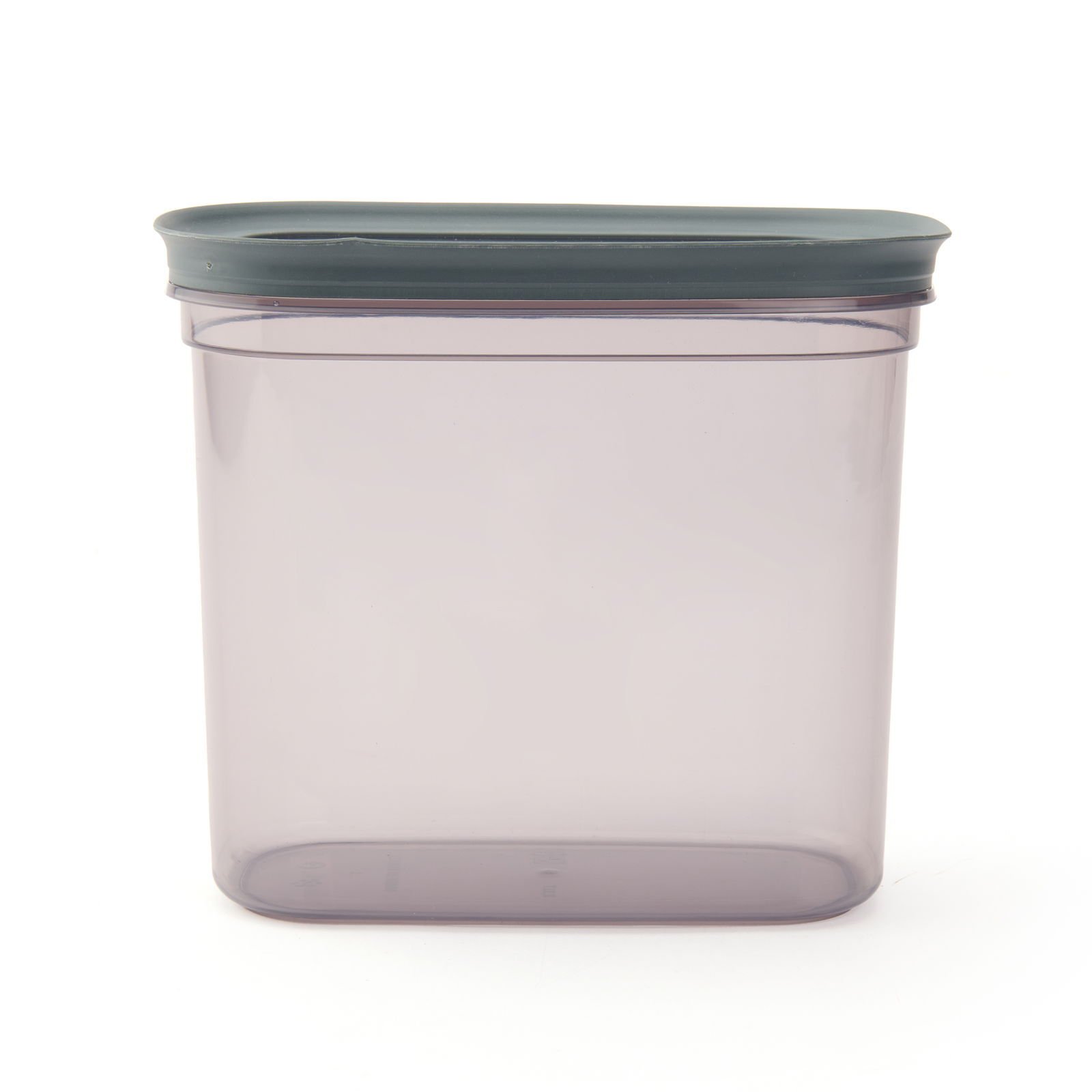 Vinto Dikdörtgen Erzak Kabı - Gri - 2,1 lt