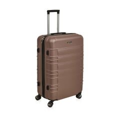 Travel Star Büyük Boy ABS Valiz - Platin - 76x52x30 cm