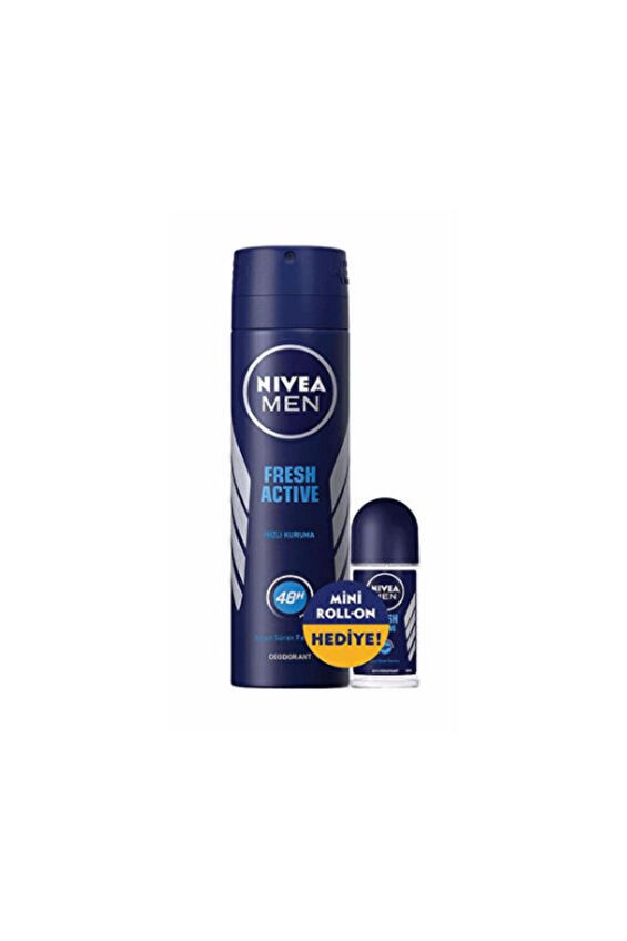 Nivea Deo Fresh 150 Ml. Erkek+Rollon 25Ml