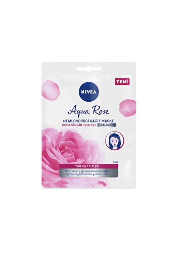 Nivea Aqua Rose Nemlendirici Kağıt Maske