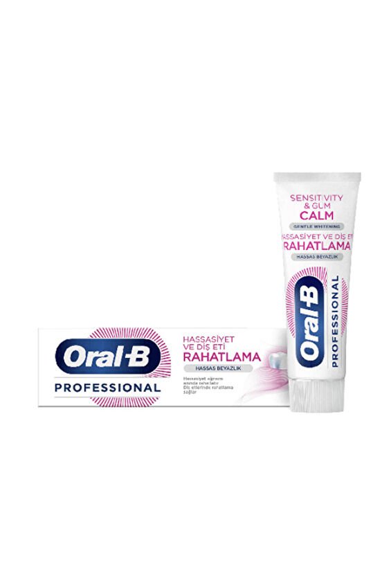 Oral-B Diş Macunu Profesyonel Hassasiyet Ve Diş Eti Hassas Beyazlık 75 ml