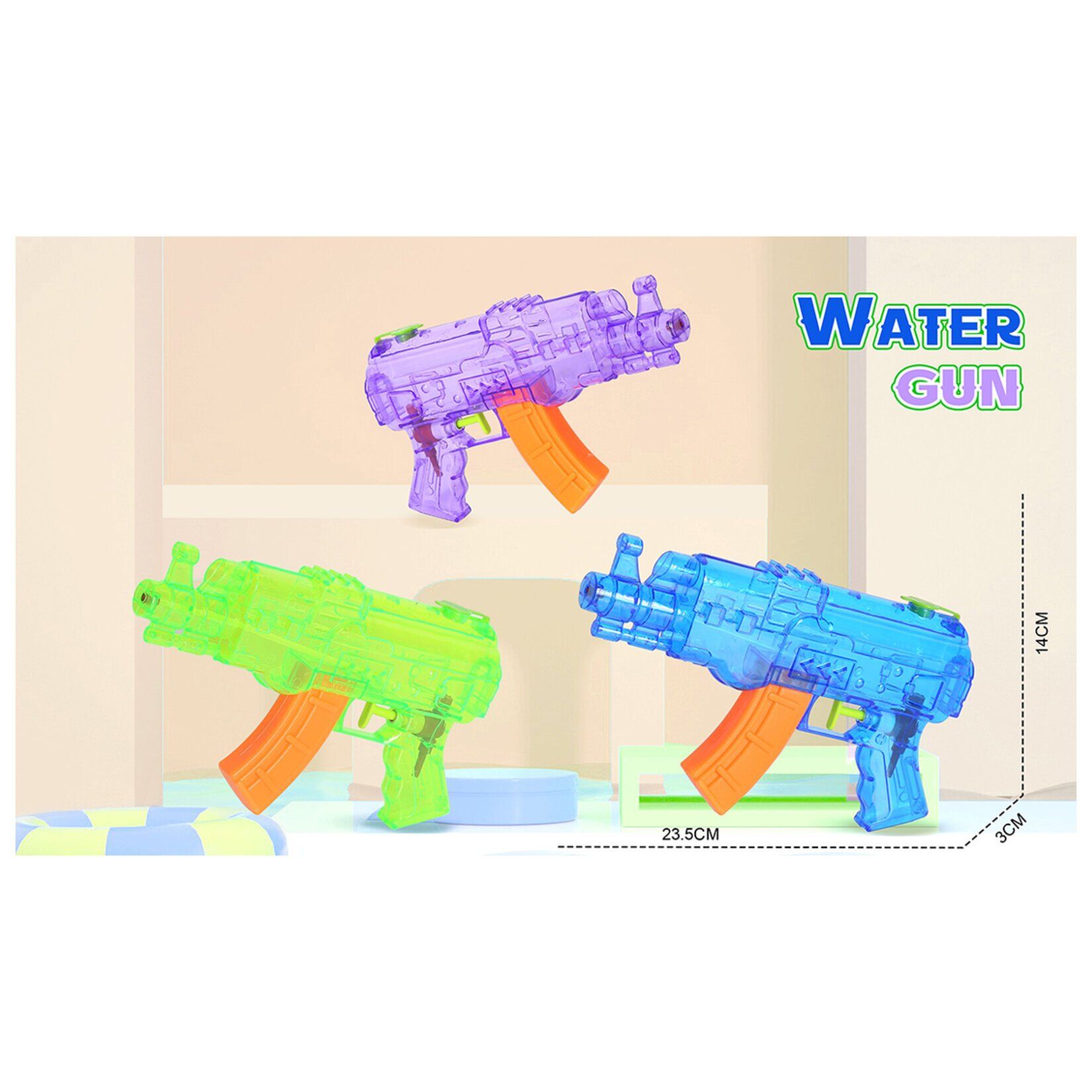 Mtoys Su Tabancası 23,5 Cm (2929-10651)