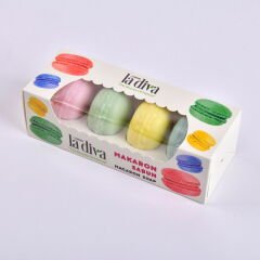 Diva 4'lü Makaron Sabun - Renkli