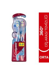 Colgate Diş Fırçası 360 Diş Arası Temizliği 1+1