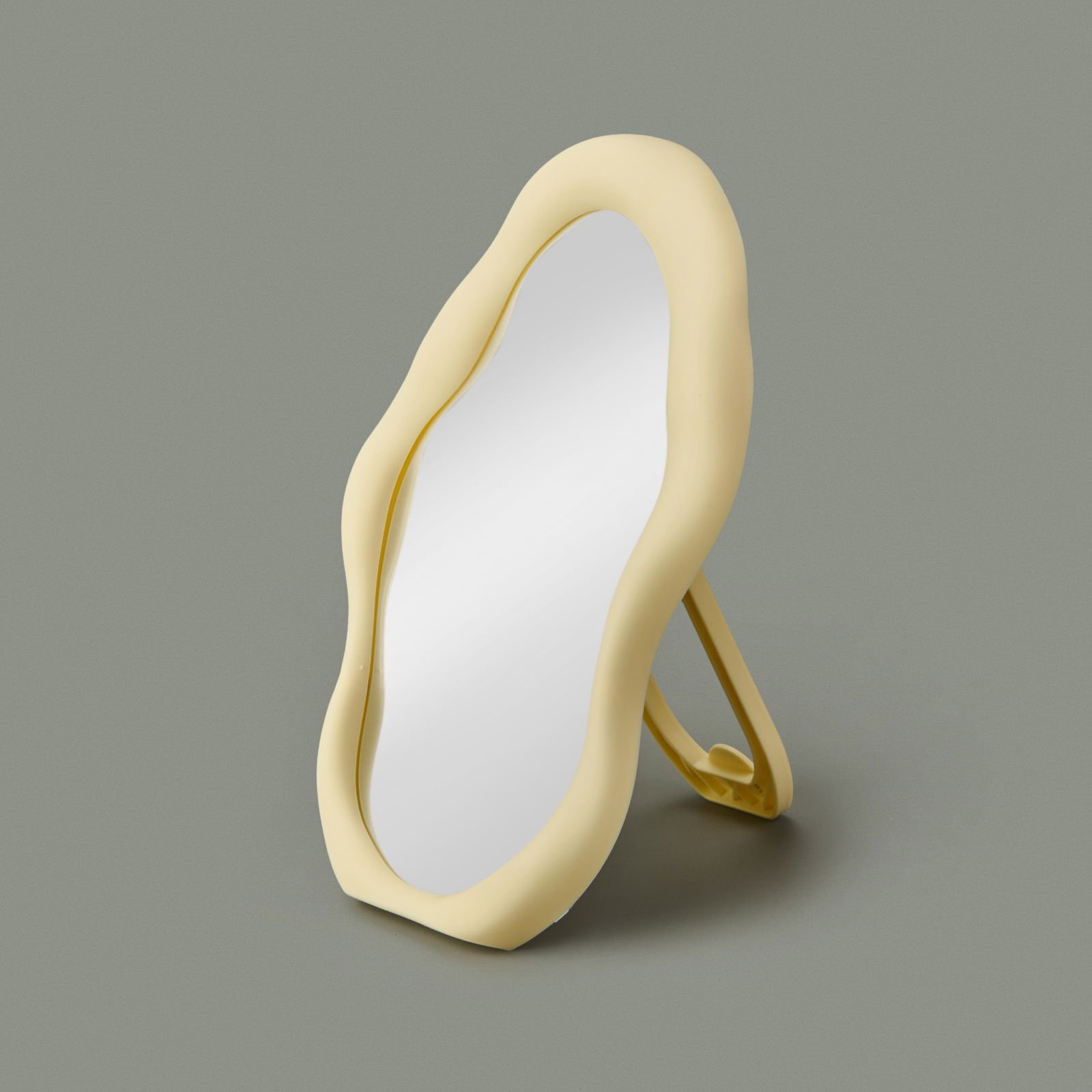 Asimetrik Masa Üstü Ayna - Asorti - 25x14 cm