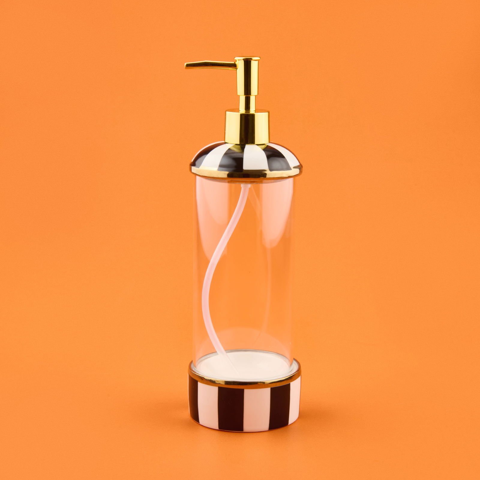 Maura Nero Tekli Cam Sabunluk - Renkli / Siyah - 540 ml