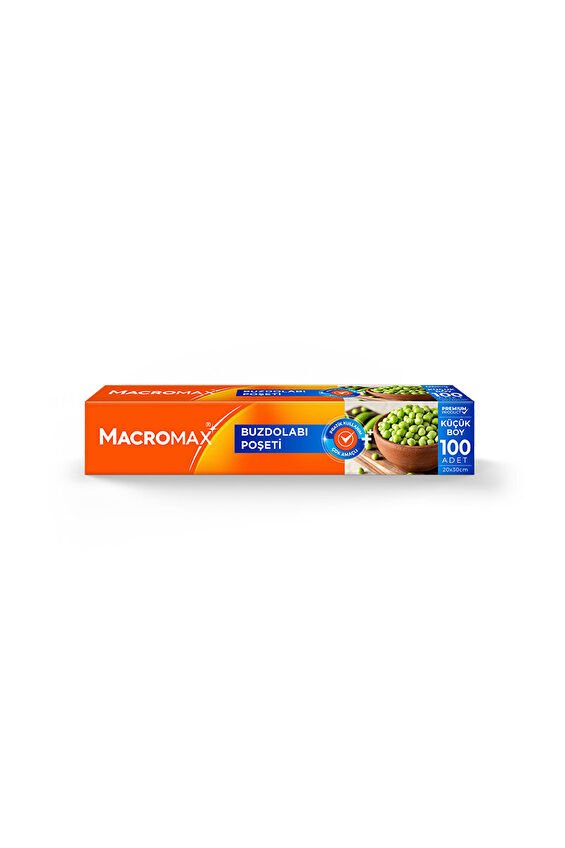 Macromax Buzdolabı Poşeti 100 Lü Küçük